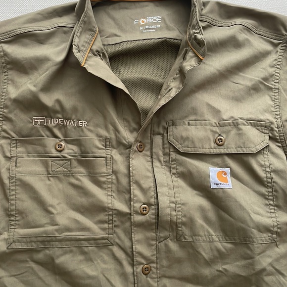 Carhartt Men's Force Relaxed Fit Lightweight Short-Sleeve Shirt - Picture 4 of 5